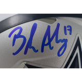 Brandon Aubrey Autographed Dallas Cowboys Mini Helmet Beckett Witness 50969