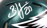 Brian Dawkins Autographed Philadelphia Eagles Speed Mini Helmet-Beckett W Holo