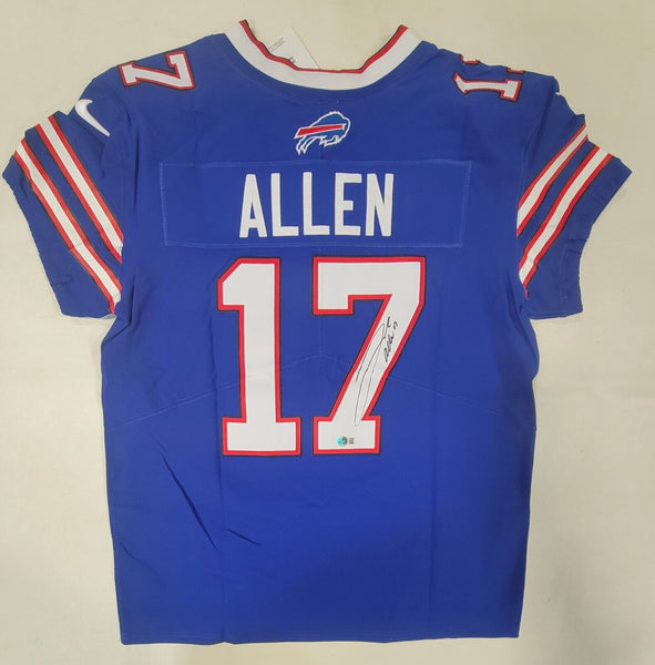 JOSH ALLEN SIGNED BUFFALO BILLS NIKE VAPOR ELITE AUTHENTIC JERSEY BAS QR