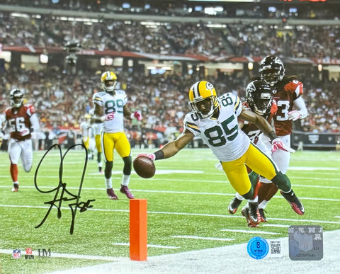 GREG JENNINGS - Green Bay Packers - Signed 8x10 Photo #3 AUTO - BAS