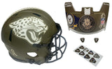 TREVOR LAWRENCE Autographed Salute To Service - Navy Authentic Helmet FANATICS