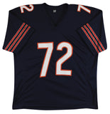 William Perry Authentic Signed Navy Pro Style Jersey Autographed BAS Witnessed