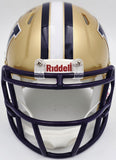Michael Penix Jr. Autographed Washington Mini Helmet Beckett Witness 2W906690
