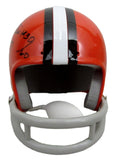 Bill Willis HOF Signed/Inscr Cleveland Browns Mini Football Helmet JSA 213101