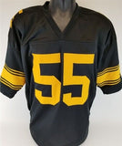 Devin Bush Signed Pittsburgh Steelers Jersey (TSE COA) 2019 1st rd Pck L.B. Mich