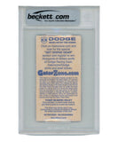 Emmitt Smith Autographed/Signed 9/28/2002 Slab Ticket Stub Beckett 40880