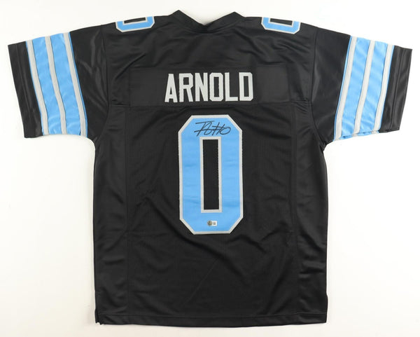 Terrion Arnold Signed Detroit Lions Jersey (Beckett) 2024 1st Round Pick / DB