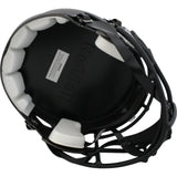 Ed Reed Autographed Miami Hurricanes Alt Nights F/S Helmet Beckett Witness 49242