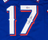 Nathan Eovaldi Signed Texas Rangers Jersey (Beckett) 2023 World Series Champion