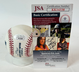 Don Larsen Autographed/Inscribed "PG 8-10-56" Official Major League Baseball JSA