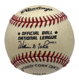 Willie Mays San Francisco Giants Signed Official NL Baseball BAS AE65405