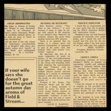 Mack Calvin Autographed Signed 6x6 Magazine Photo Carolina Cougars SKU #237913