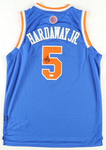 Tim Hardaway Jr Signed New York Knicks Jersey (JSA) 2013 1st Round Draft Pick