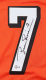 Boomer Esiason Cincinnati Signed Orange Football Jersey BAS