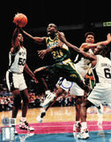 Gary Payton Autographed 8x10 Photo Seattle Supersonics Beckett BAS QR #BS36814