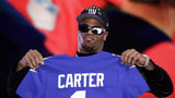 Abdul Carter Signed New York Giants Alternate Jersey (Beckett) 2026 New Uniform#