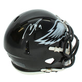 Makai Lemon Autographed Philadelphia Eagles Black 2022 Mini Helmet Beckett