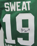 Josh Sweat/Brandon Graham/Milton Williams/Jalen Carter Signed Jersey BAS 194515