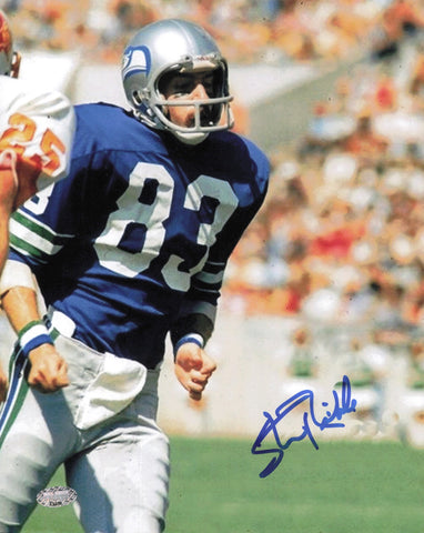 Steve Raible Autographed Signed 8x10 Photo Seattle Seahawks MCS Holo #63409