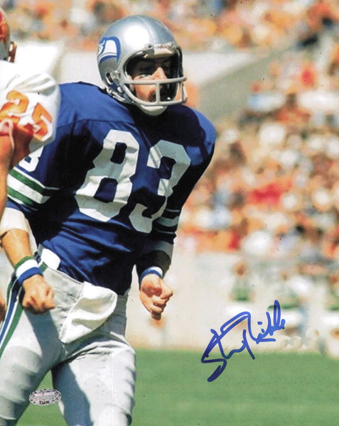 Steve Raible Autographed Signed 8x10 Photo Seattle Seahawks MCS Holo #63409