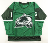 Valeri Nichushkin Signed Colorado Avalanche St. Patty's Day Jersey (Beckett)