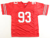Will Smith Signed Ohio State Buckeyes Jersey (JSA COA) Super Bowl XLIV Champ /DE