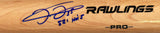 Frank Thomas Signed Blonde Rawlings Pro Baseball Bat w/521 HR's - Beckett W Holo