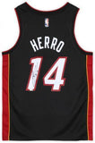 Framed Tyler Herro Miami Heat Autographed Black Nike Swingman Jersey