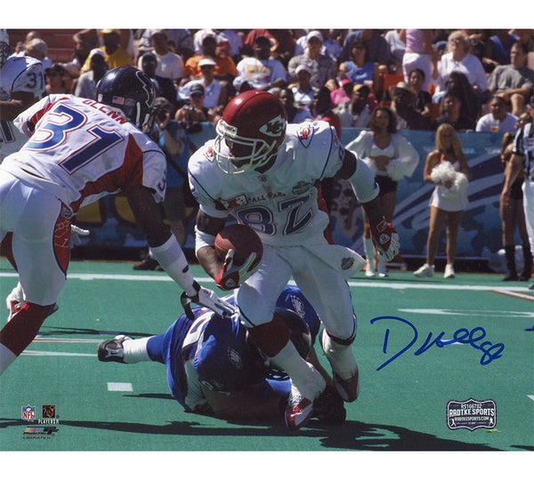 Dante Hall Signed Kansas City Chiefs Unframed 8x10 NFL Pro Bowl Photo