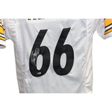 Alan Faneca Autographed/Signed Pro Style White Jersey Beckett 42612