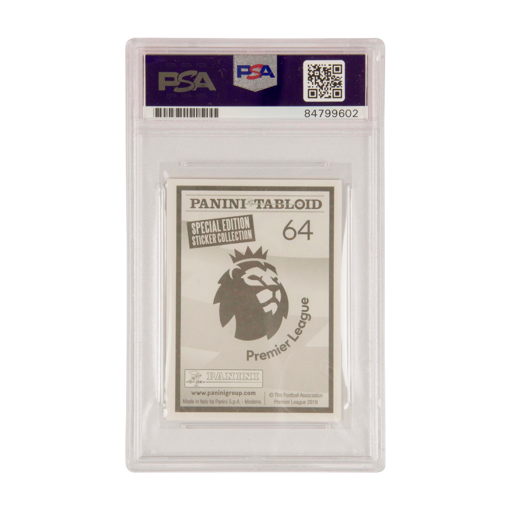 Bukayo Saka Signed 2019 Panini Tabloid Rookie Sticker #64 - PSA AUTHEN ...