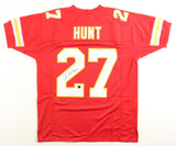 Kareem Hunt Kansas City Chiefs Signed Jersey (JSA) 2017 NFL Rushing Leader