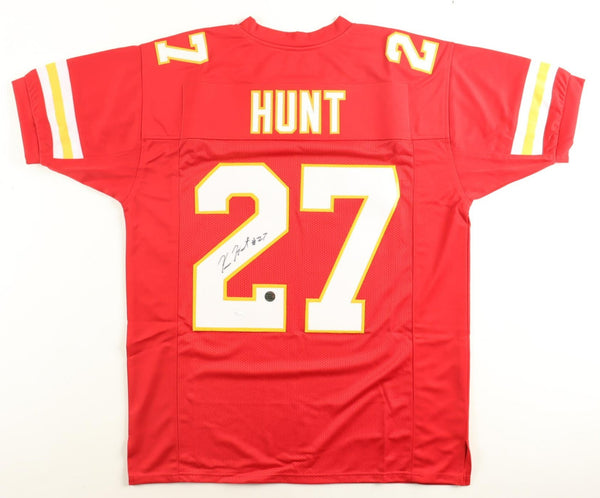 Kareem Hunt Kansas City Chiefs Signed Jersey (JSA) 2017 NFL Rushing Leader