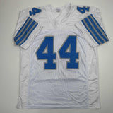 Autographed/Signed Malcolm Rodriguez Detroit White Jersey Beckett BAS COA