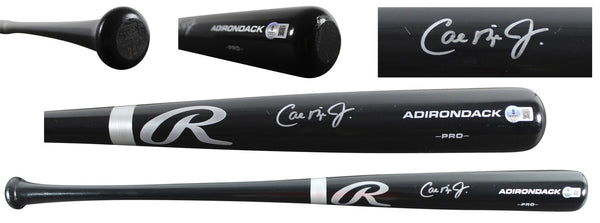 Orioles Cal Ripken Jr. Signed Black Rawlings Big Stick Baseball Bat BAS #BS20480