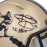 Johnny Manziel Texas A&M Aggies Signed 2023 Riddell Heisman Mini Helmet w/Insc