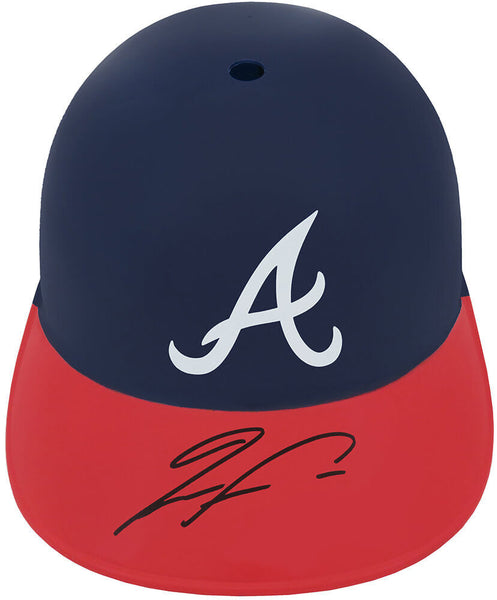 Ronald Acuna Jr Signed Braves Souvenir Replica Batting Helmet - (SCHWARTZ COA)