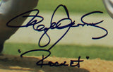 Roger Clemens Signed New York Yankees 11x14 MLB Photo with "Rocket" Inscription