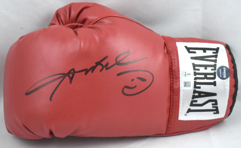Sugar Ray Leonard Autographed Red Everlast Boxing Glove *Left - Beckett W Holo