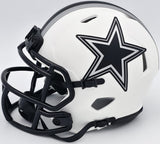 Roger Staubach Autographed Cowboys Lunar Eclipse Mini Helmet Beckett WK18256