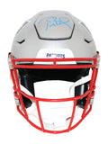 Tom Brady Signed New England Patriots Authentic Speed Flex Helmet FAN 31515