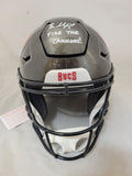 BAKER MAYFIELD SIGNED TAMPA BAY BUCCANEERS SPEEDFLEX "CANNONS" HELMET BAS LE/6