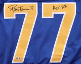 Pierre Turgeon Signed Buffalo Sabres Jersey (Beckett) Hall of Fame 2023 / Center
