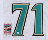 Tony Boselli Signed Jaguars Jersey (JSA COA) Jacksonville 1st Ever Draft Pick OT