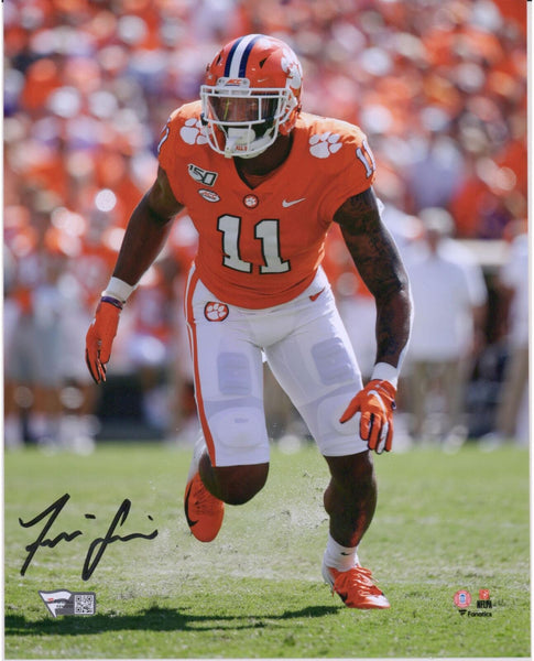 Isaiah Simmons Clemson Tigers Signed 8" x 10" Tackle Pursuit Photo