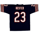 Devin Hester Signed Chicago Bears Mitchell & Ness 2006 Navy NFL Jersey
