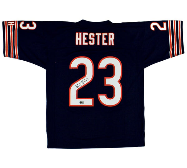 Devin Hester Signed Chicago Bears Mitchell & Ness 2006 Navy NFL Jersey