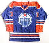 Grant Fuhr Signed Edmonton Oilers Jersey (All World Mem.) 5xStanley Cup Winner