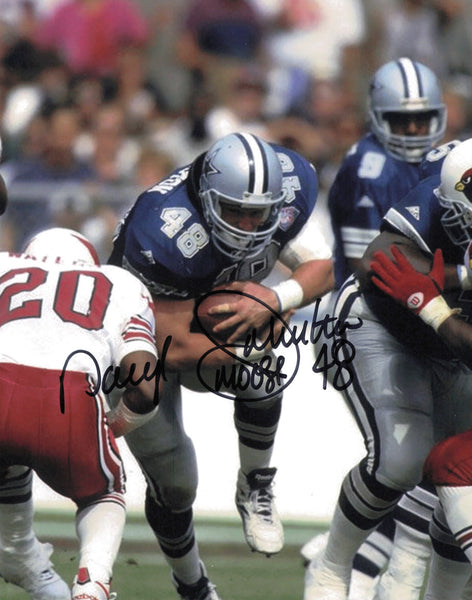 Daryl "Moose" Johnson Autographed Signed 8x10 Photo Dallas Cowboys SKU #244741