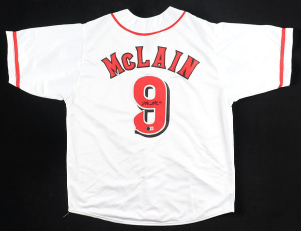 Matt McLain Signed Cincinnati Reds City Connect Custom White Jersey (Beckett)